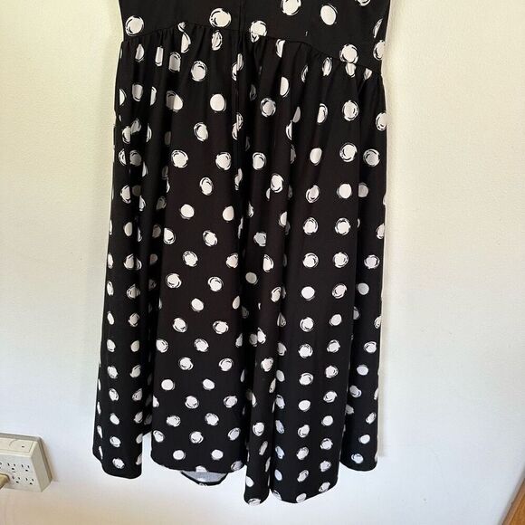 Stop Staring Women’s Jitterbug 1950s Retro Pinup Rockabilly Black and White Swin - Picture 5 of 9